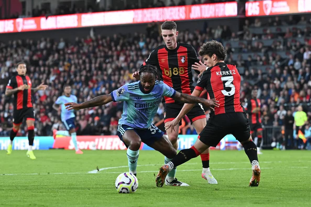 A.F.C. Bournemouth Vs Arsenal F.C. Timeline